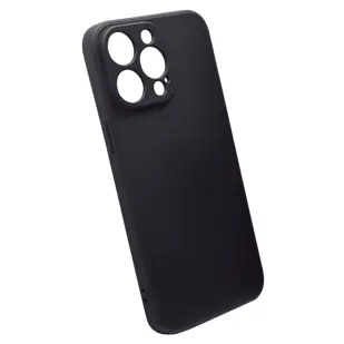MASKICA +CLASS SILICONE EDGE ZA APPLE IPHONE 14 PRO CRNA
