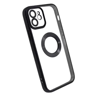 MASKICA +CLASS TPU CHROME ZA APPLE IPHONE 12 CRNA