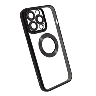 MASKICA +CLASS TPU CHROME ZA APPLE IPHONE 13 PRO CRNA