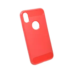 MASKICA +CLASS TPU KARBON MAT ZA APPLE IPHONE X, IPHONE XS CRVENA