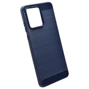 MASKICA +CLASS TPU KARBON MAT ZA MOTOROLU MOTO G84 PLAVA