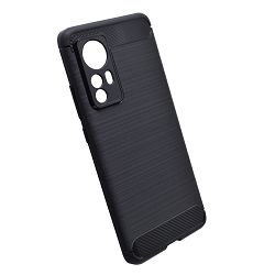 MASKICA +CLASS TPU KARBON MAT ZA XIAOMI 12, 12X CRNA