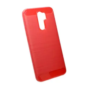 MASKICA +CLASS TPU KARBON MAT ZA XIAOMI REDMI 9 CRVENA