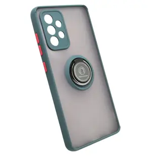 MASKICA +CLASS TPU N-RING ZA SAMSUNG A52 4G, A52 5G, A52S 5G TAMNO ZELENA