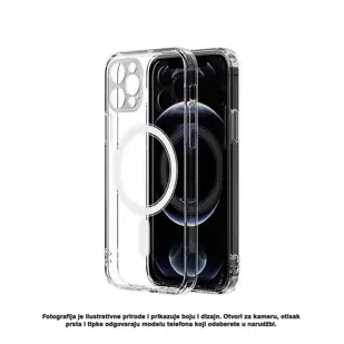 MASKICA MAGSAFE ZA APPLE IPHONE 12 MINI PROZIRNA