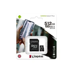 MEMORIJSKA KARTICA KINGSTON MIKRO SD 512 GB, SDCS2/512G BLISTER