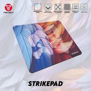 PODLOŽAK ZA MIŠ FANTECH 490x420x3mm HOLOGRAPHIC STRIKEPAD MST491 PLAVI