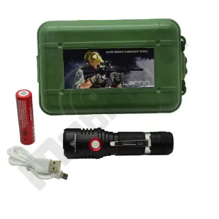 RUČNA LED LAMPA PUNJIVA MIKRO USB 805 12 cm