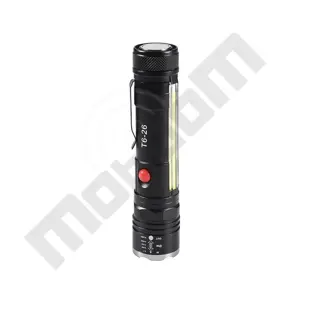 RUČNA LED LAMPA PUNJIVA MIKRO USB T6-26 16,5 CM