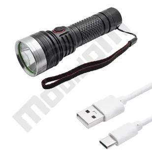 RUČNA LED LAMPA PUNJIVA TIP C USB 803 14.4 cm