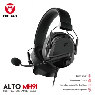 SLUŠALICE ŽIČNE GAMING FANTECH 3.5 mm + MIKROFON ALTO MH91