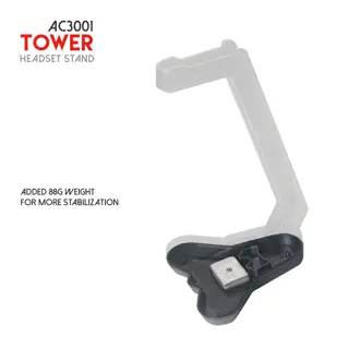 STALAK ZA SLUŠALICE FANTECH TOWER RGB AC3001S CRVENI