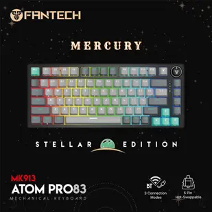 TIPKOVNICA GAMING ŽIČNA MEHANIČKA FANTECH ATOM PRO 83 RED SW. MK913 MERCURY