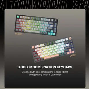 TIPKOVNICA GAMING ŽIČNA MEHANIČKA FANTECH ATOM PRO 83 RED SW. MK913 MERCURY