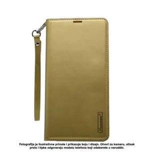 TORBICA HANMAN FLIP H ZA SAMSUNG A15 4G A155, A15 5G A156 MAGNET ZLATNA