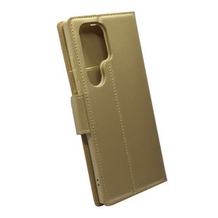 TORBICA HANMAN FLIP MILL ZA SAMSUNG S24 ULTRA, S928B ZLATNA