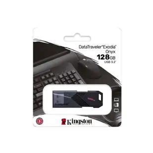 USB MEMORIJA KINGSTON EXODIA ONYX USB 3.2 DTXON/128GB GEN 1 BLISTER