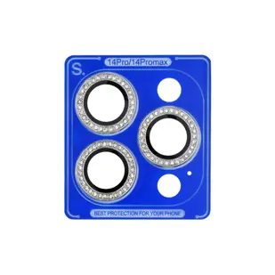 ZAŠTITA STAKLA KAMERE ZA IPHONE 15 PRO 15 PRO MAX set 3kom OKVIR CRYSTAL SREBRNI